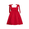 Signature Dolly Mini Dress in Poppy Red by Australian fashion label House of Campbell.