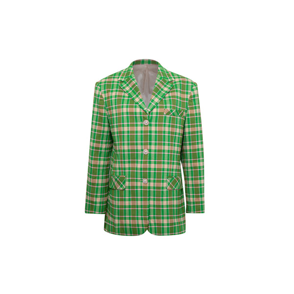 Green 2025 tartan jacket